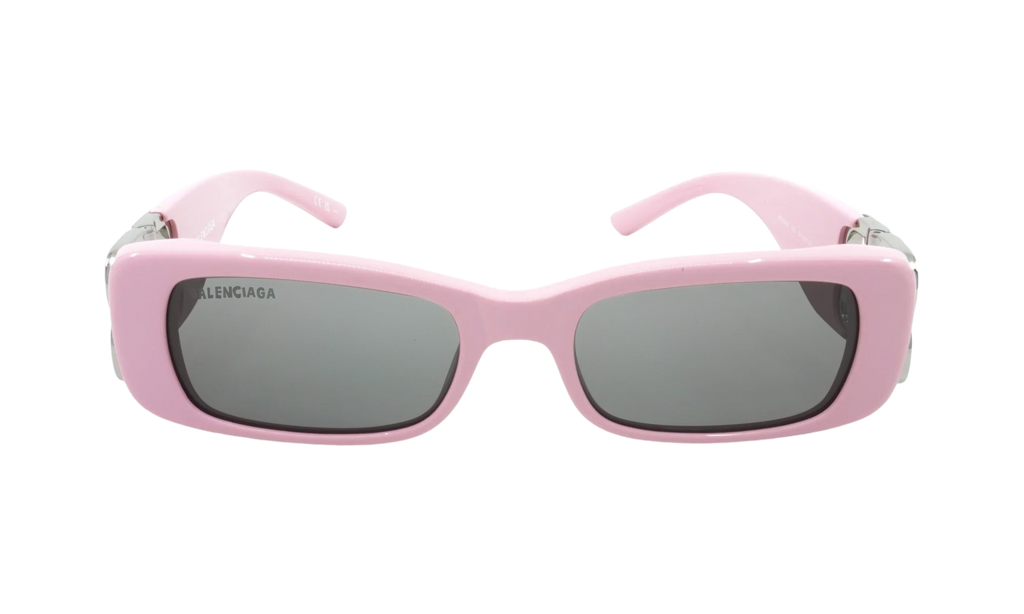 Rectangular Frame Sunglasses WMNS "Pink / Silver" BB0096S 012