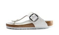 Big Buckle Sandals "Natural Leather - White" 1018885