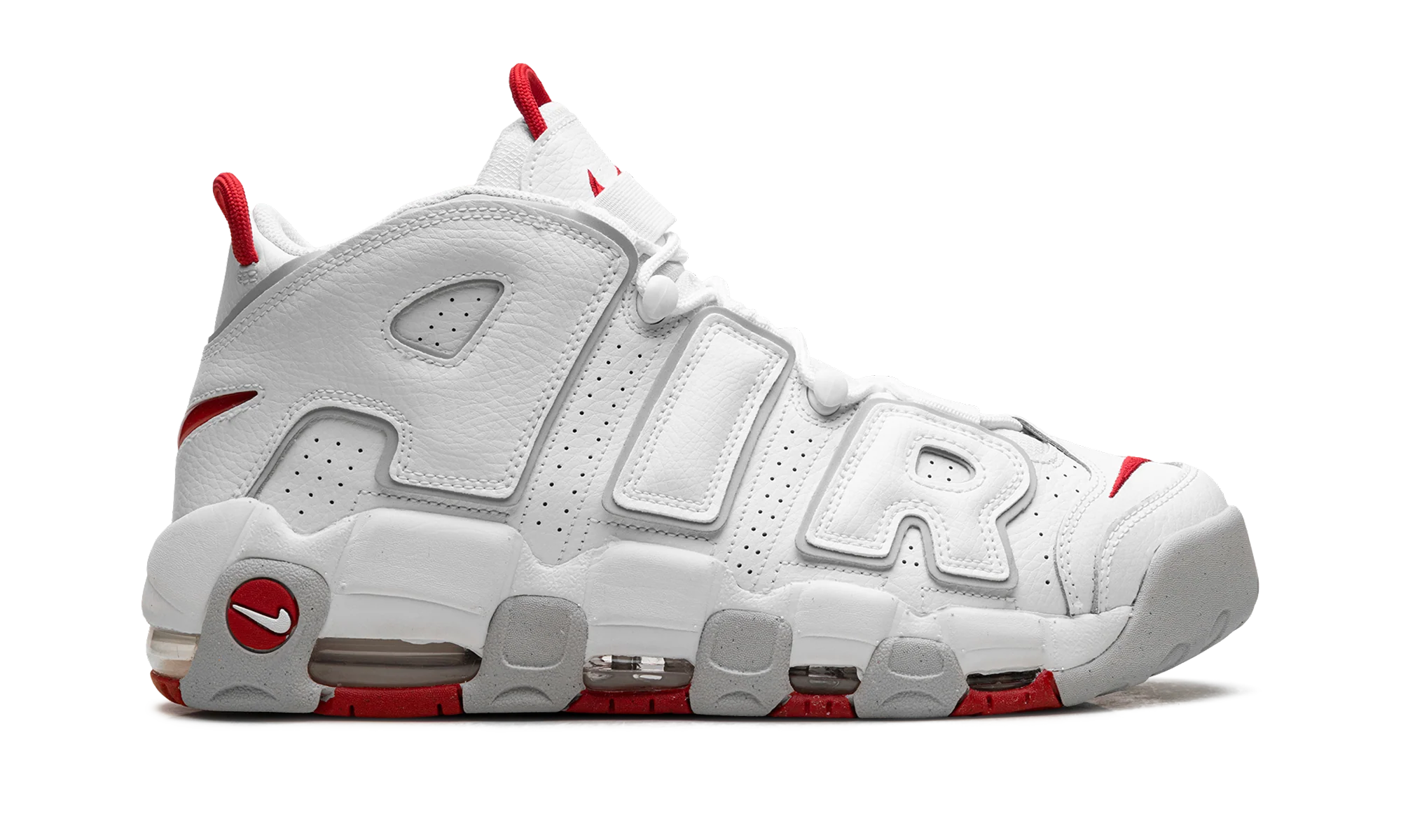 Air More Uptempo "2021 - White Varsity Red" DX8965 100