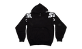 MX555 ZIP HOODIE "Black" SP5der303