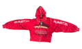 Radical Paper Rose Zip Hoodie "Meta Red" RDCL HD64 META