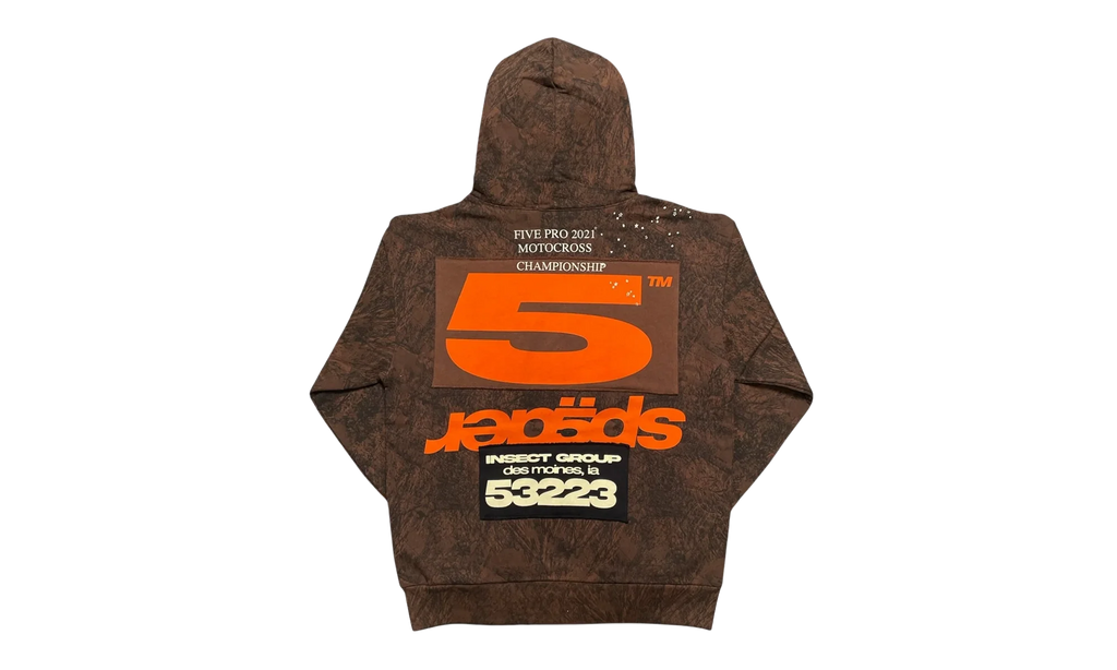 T&F Tree Hooded Sweatshirt "Brown / Camo" SP5der318