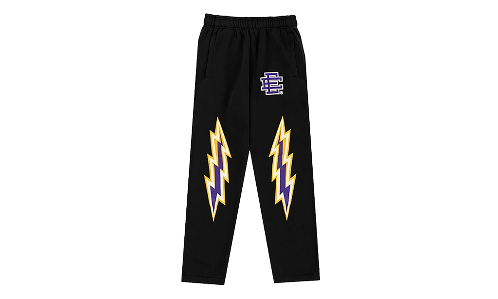 EE BASIC SWEATPANT "SS24 - Black/Purple" EE545
