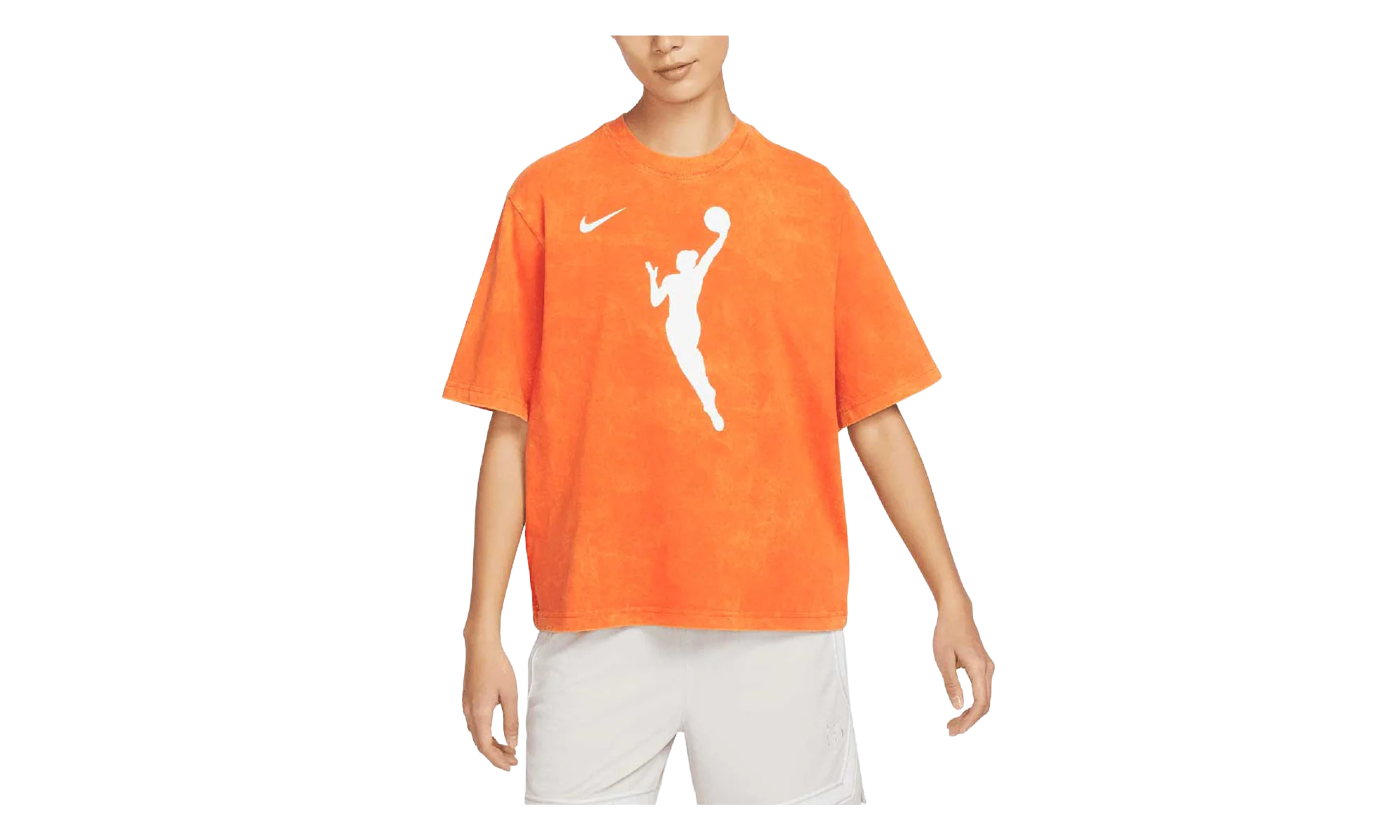 Team 13 Boxy T-Shirt WMNS "Orange Tie Dye" FJ0830 820