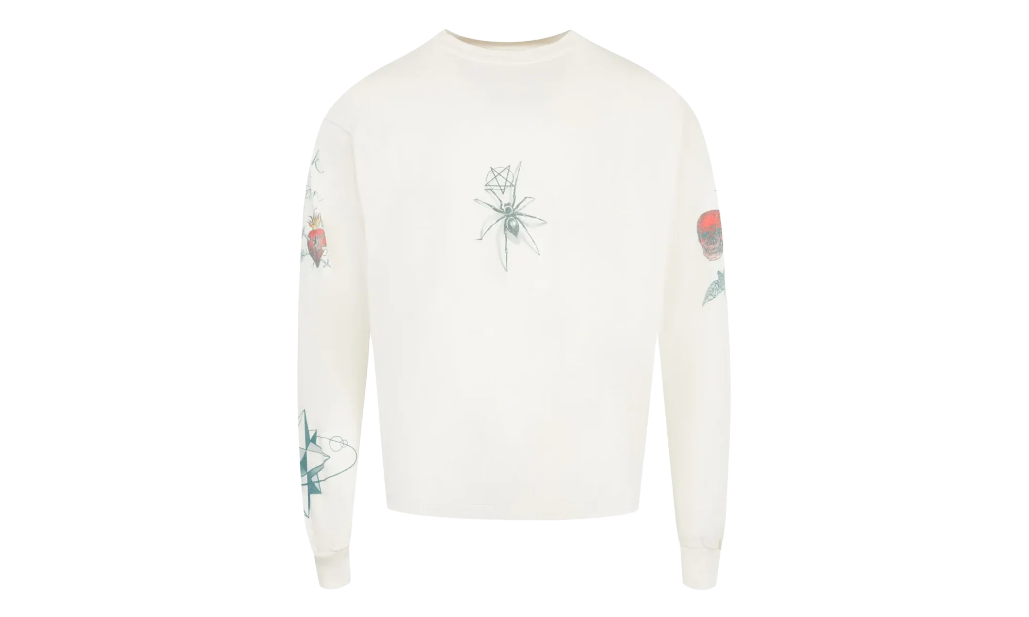 Dr. Woo Tattoo Long-Sleeve Tee "White" SM HR1 0000 C29