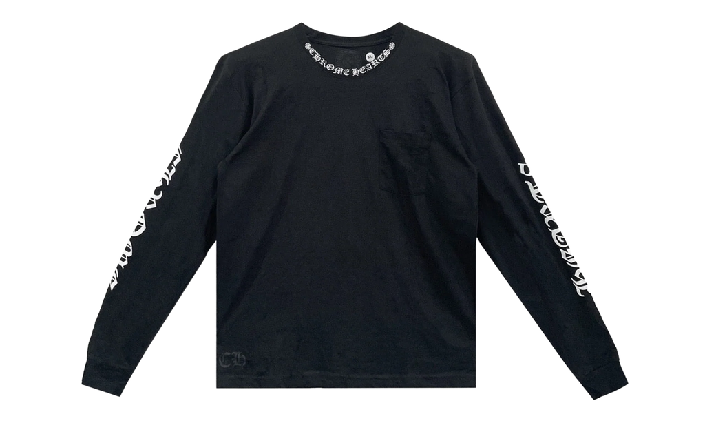 Script Collar Logo Long Sleeve "Black" CHRM0819