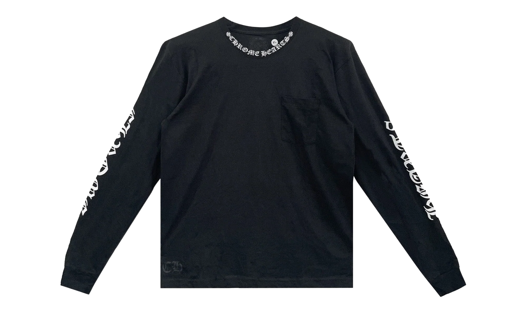 Script Collar Logo Long Sleeve "Black" CHRM0819
