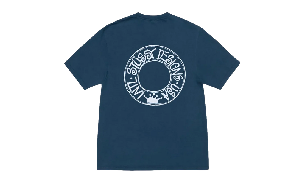 Buana Pigment Dyed Tee "Navy" STUS379
