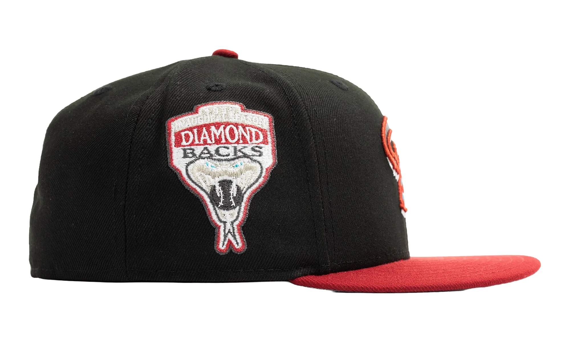 59FIFTY Arizona Diamondbacks 1998 Inaugural Season Fitted Hat "Black / Red" NE488