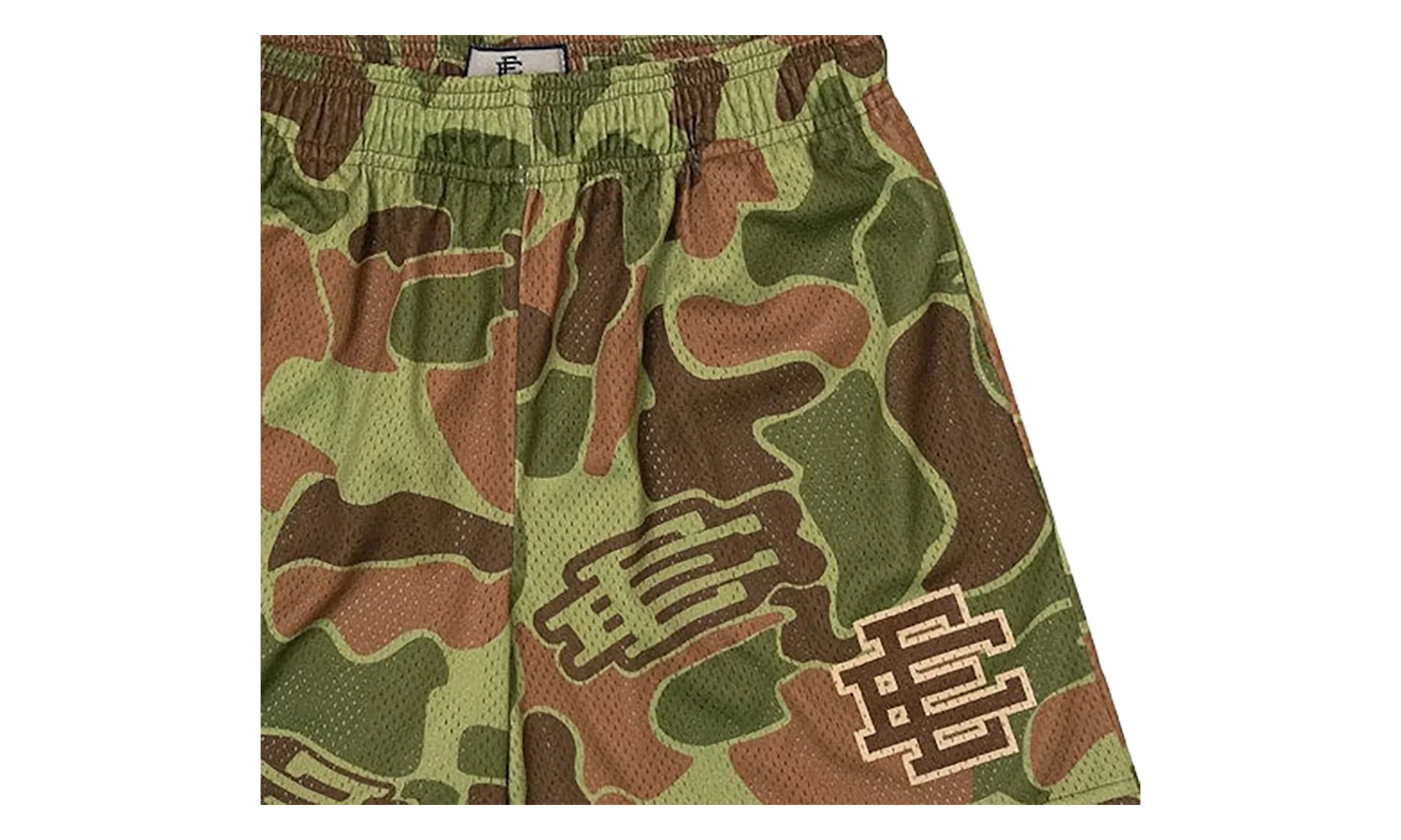 EE BASIC SHORT "SS23 - Green Ee Camo" EE721