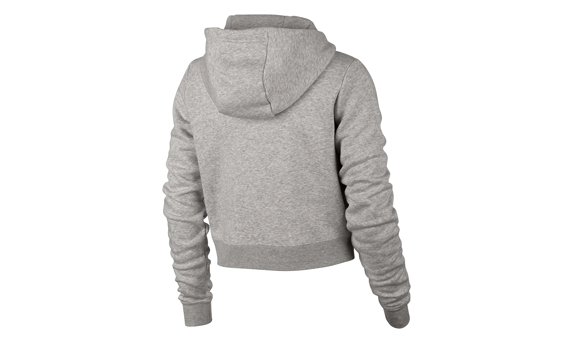 Sportswear Rally Cropped Hoodie WMNS "Grey" AQ9965 050