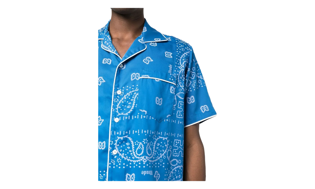 Bandana Track Shirt "Blue" RHPS23SR02835102