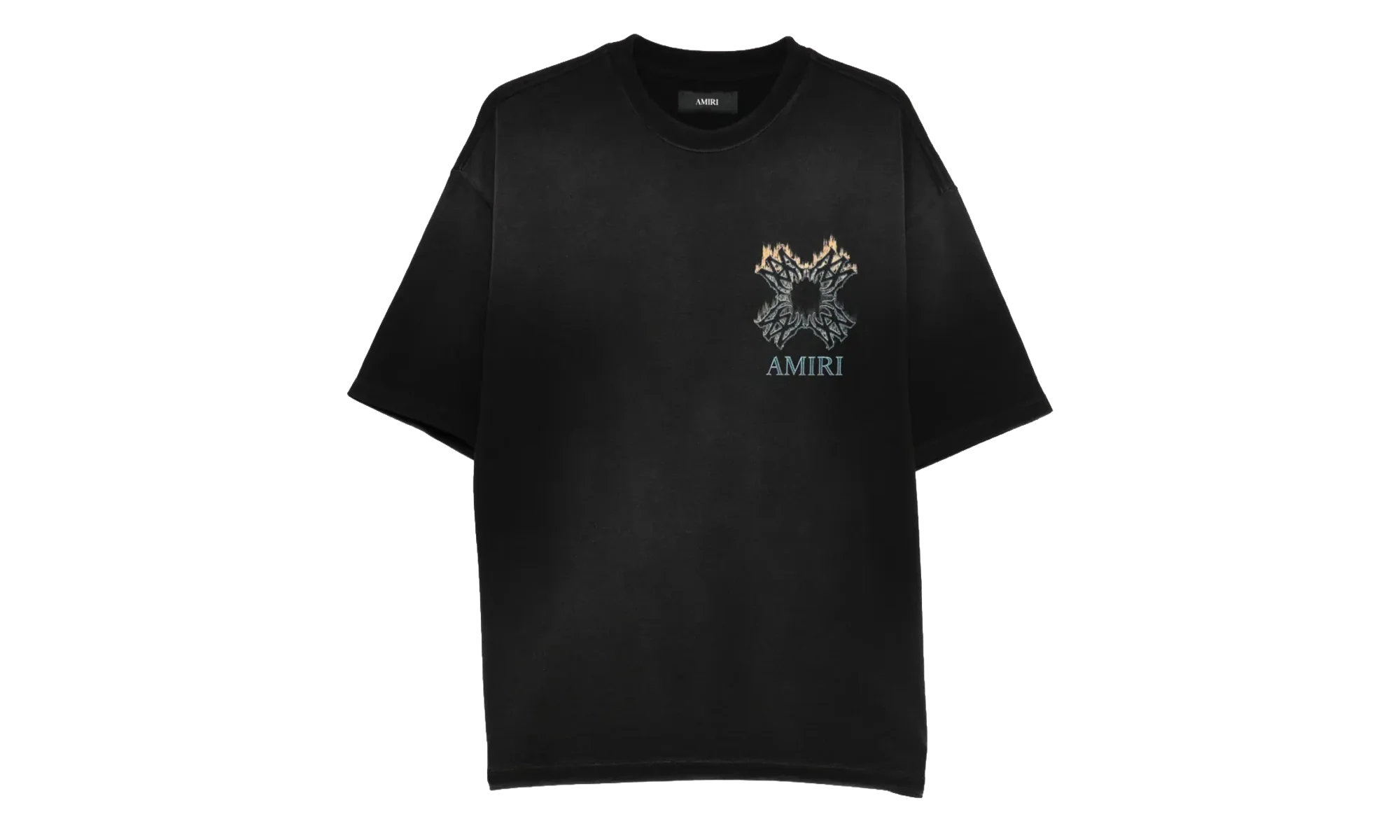 MA Quad Flames Tee "Black" AMTOJR1112 001