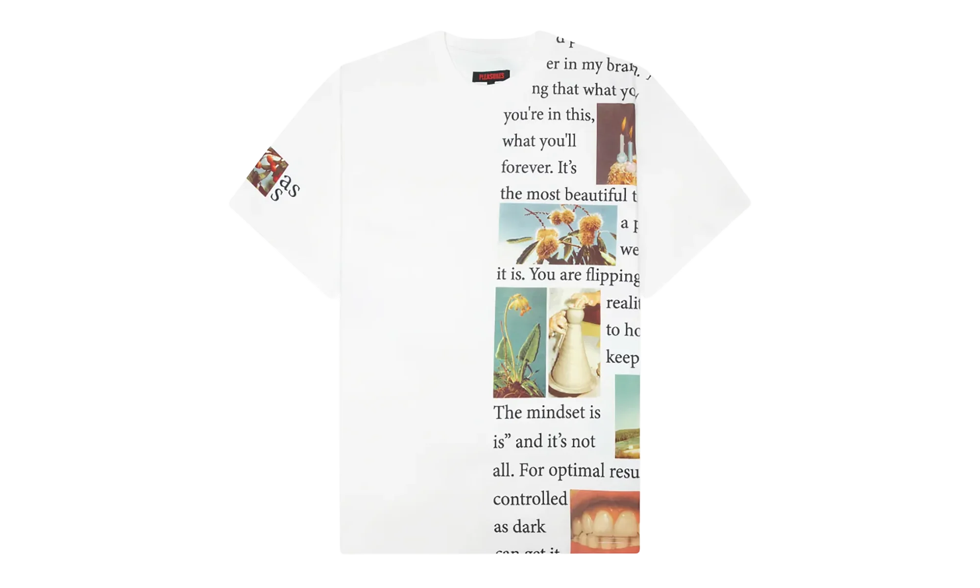Connection SS Heavyweight Tee "White" P26SP028-WHT