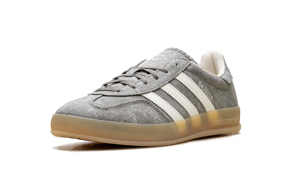 Gazelle Indoor WMNS "Silver Pebble Off White Canvas" IH7033