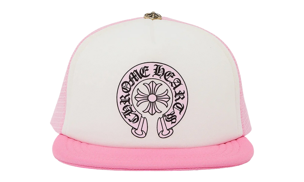 Matty Boy Sex Records Horse Shoe Trucker Hat "White / Pink" CHRM0720