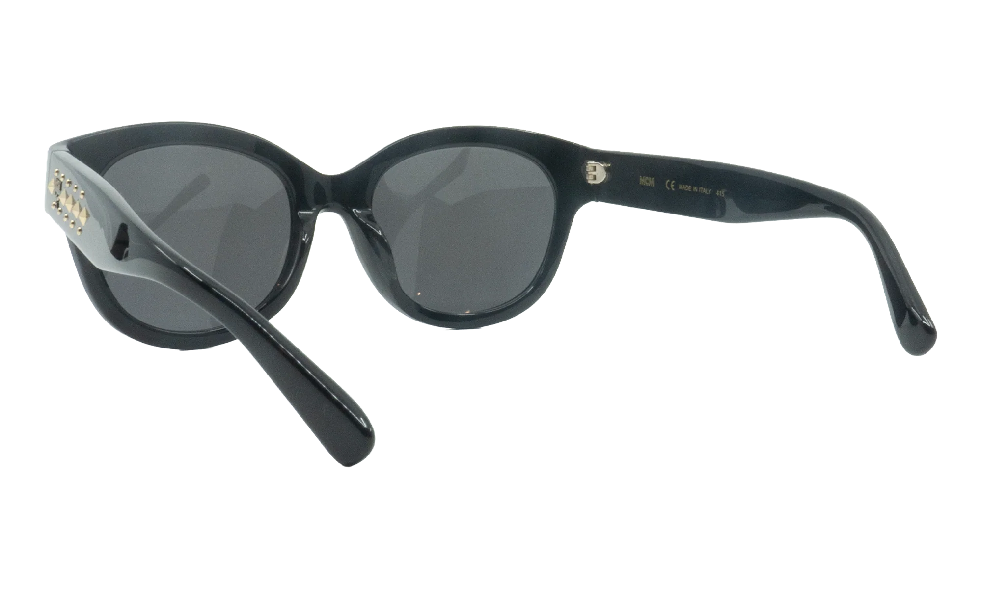 Cat Eye Sunglasses "Black/Gold" MCM606SA-001