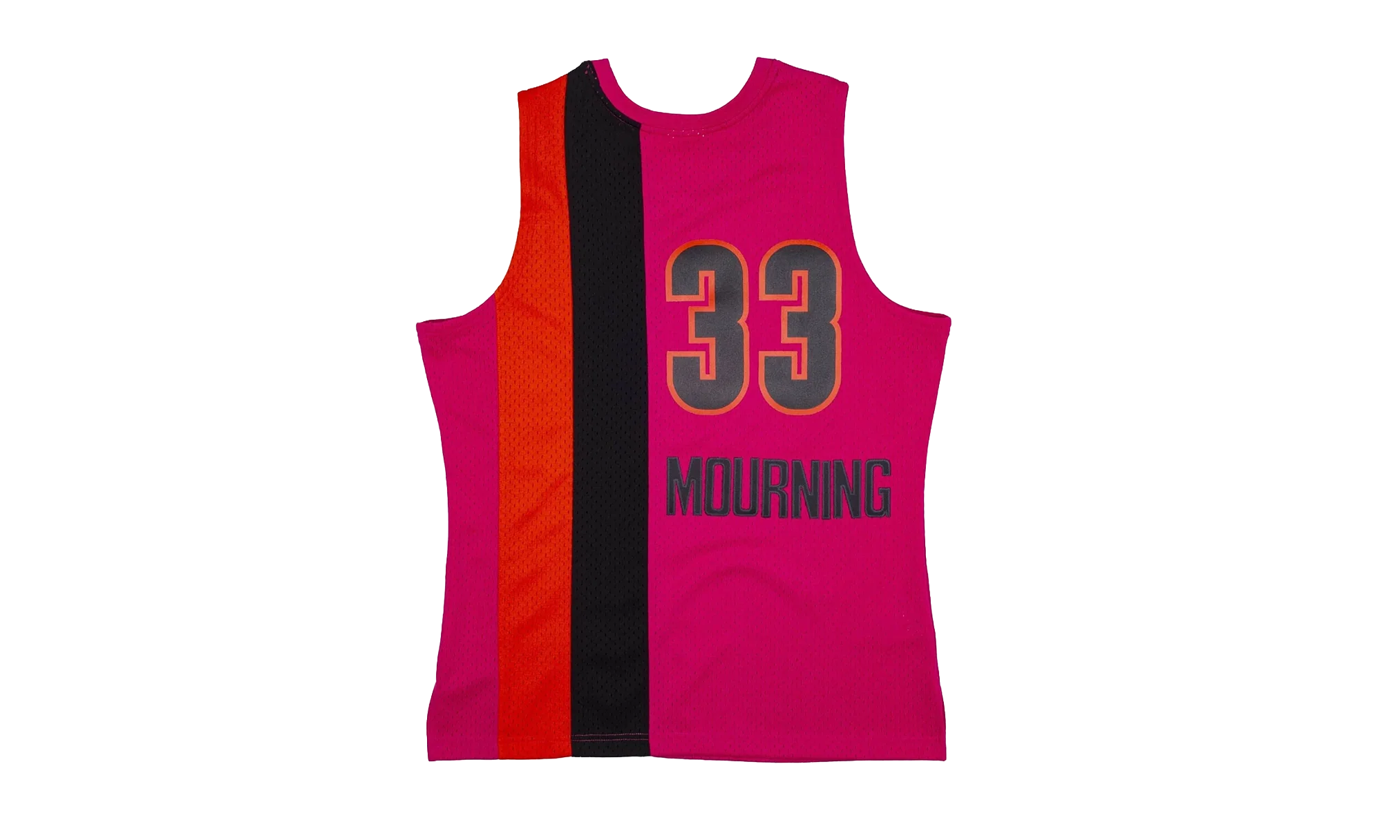 NBA Alonzo Mourning Reload Swingman Jersey "2005 Miami Heat - Pink" SMJYCP19297 MHEPINK05AMO