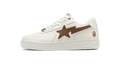 A Bathing Ape Sta Icon #1 "White Brown Croc" 001FWL301306M BRW