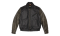 Leather Moto Jacket "Black" DT455