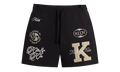 Emery Logo Patchwork Shorts WMNS "Black" KITH99