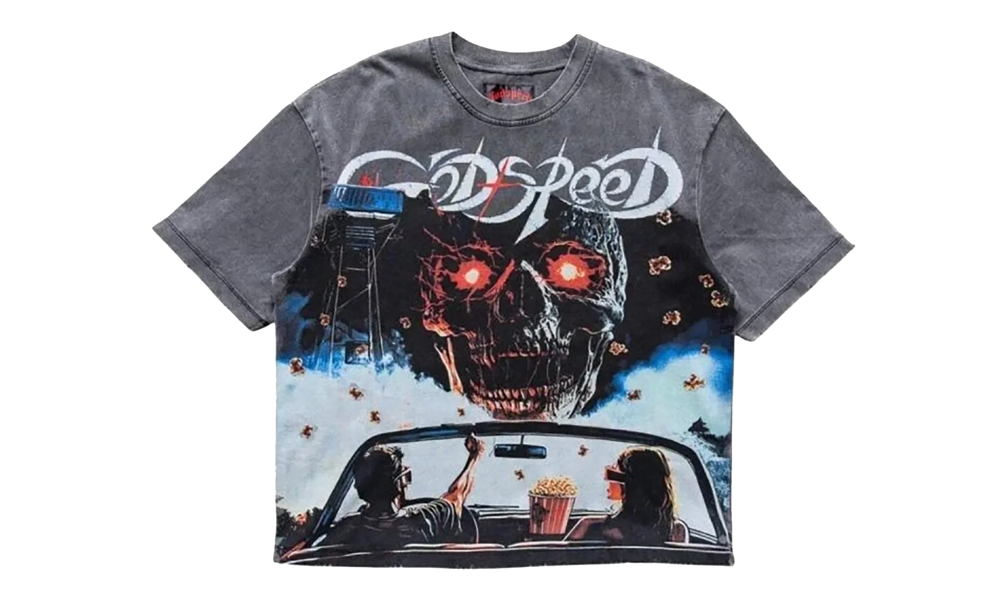 Drive In T-Shirt "Grey Wash" GS137