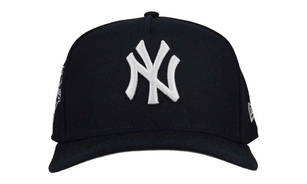 9FIFTY New York Yankees 2000 Team Color A Frame Snapback Hat "Black (Grey Brim)" NE480