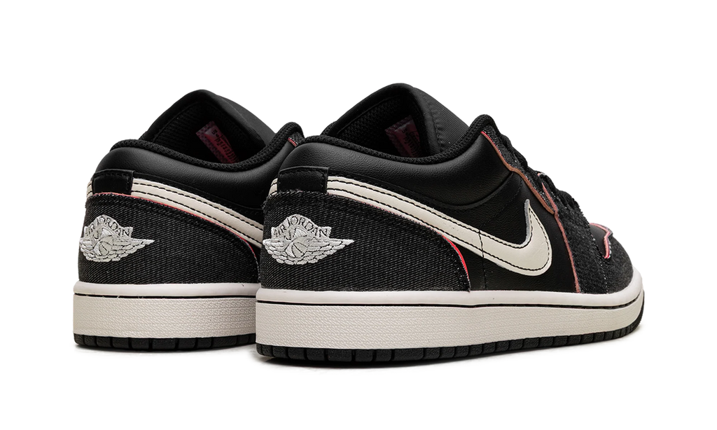 Air Jordan 1 Low SE "Black/Black/Racer Pink/Pale Ivory" IR0842 010