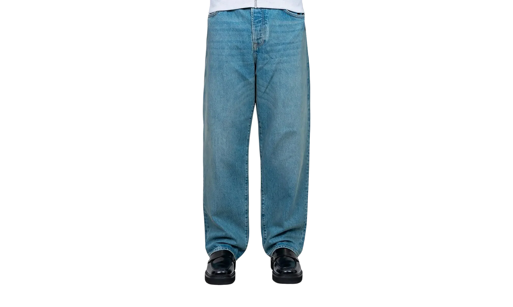 Big Ol Denim High Waisted Jean "WASB WASHED BLUE" 116599 WASB