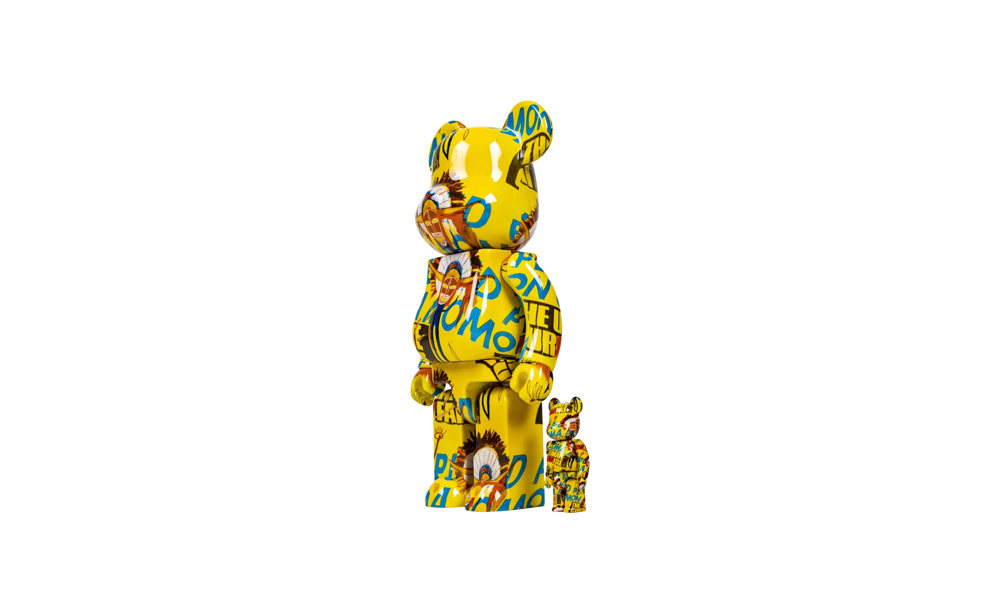 BE@RBRICK Andy Warhol × JEAN-MICHEL BASQUIAT #3 10 "100% and 400%" 4530956596310