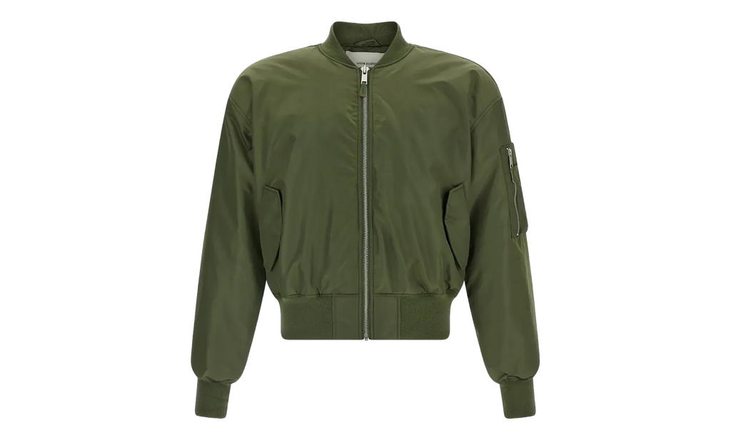 CROPPED BROAD BOMBER "Khaki" ESSS26JA01005 0481