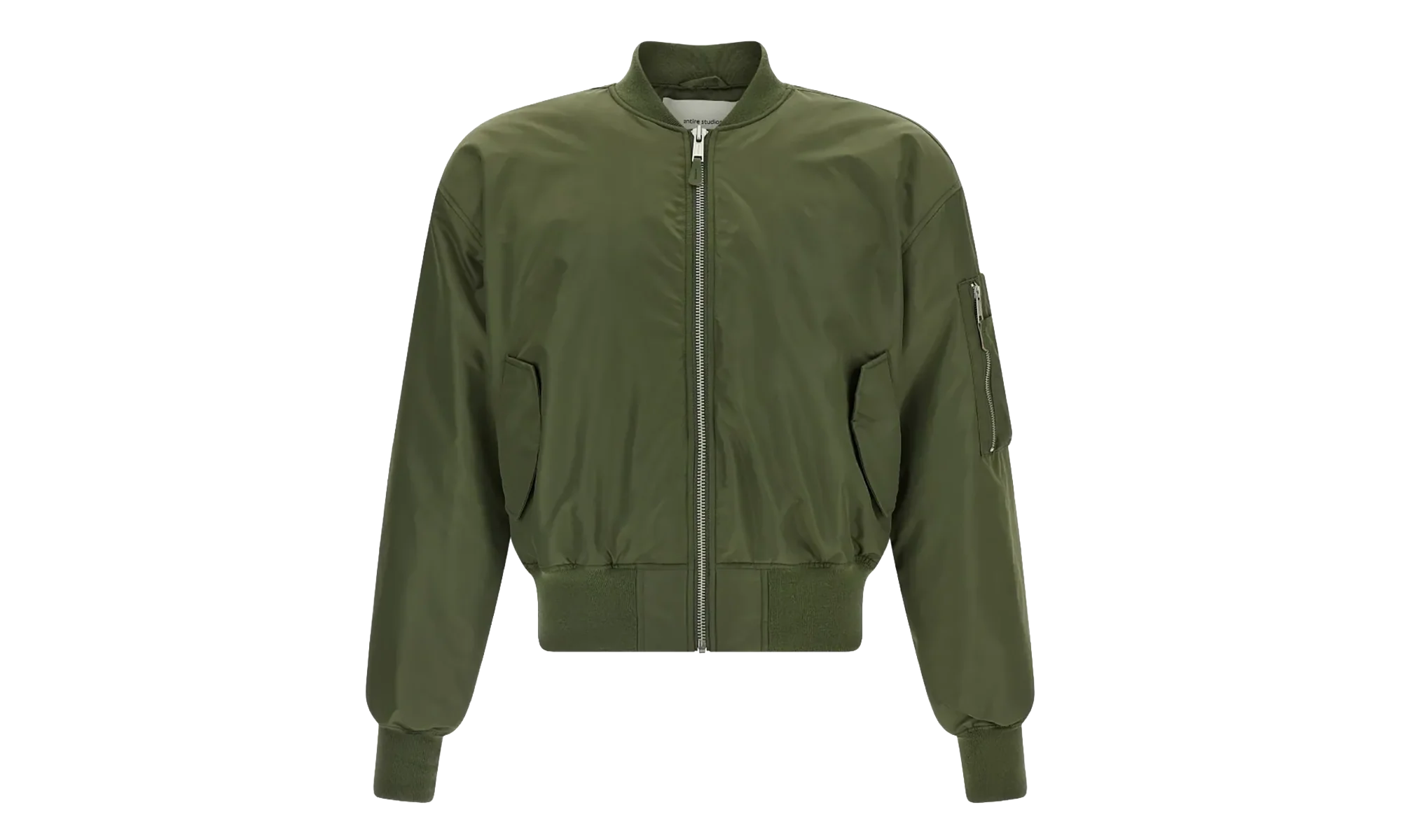 CROPPED BROAD BOMBER "Khaki" ESSS26JA01005 0481