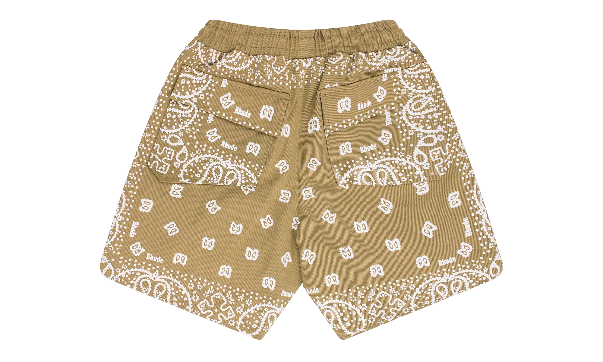 Rhude Bandana Shorts "Khaki" RHSS23SH46009481 KHAKI