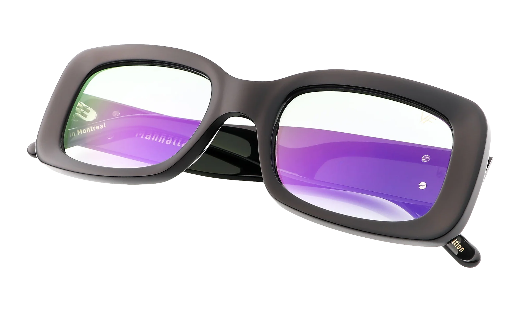 Manhattan Acetate "Glossy Black / Neon Green Flash Purple" VFMA2 0004 16A6