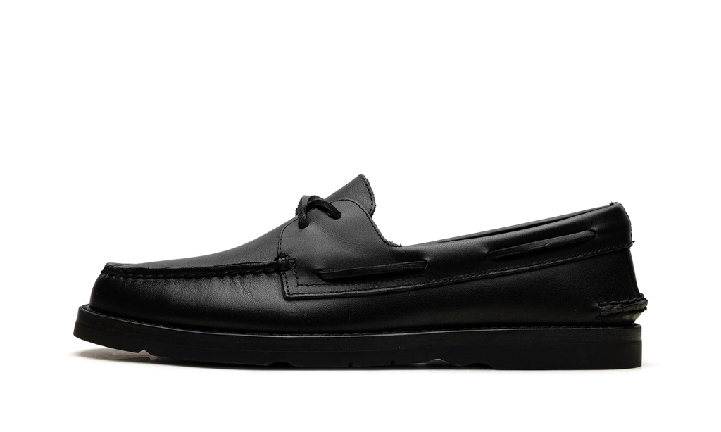 Vachetta Leather Boat Shoe "Todd Snyder Black" 17185745