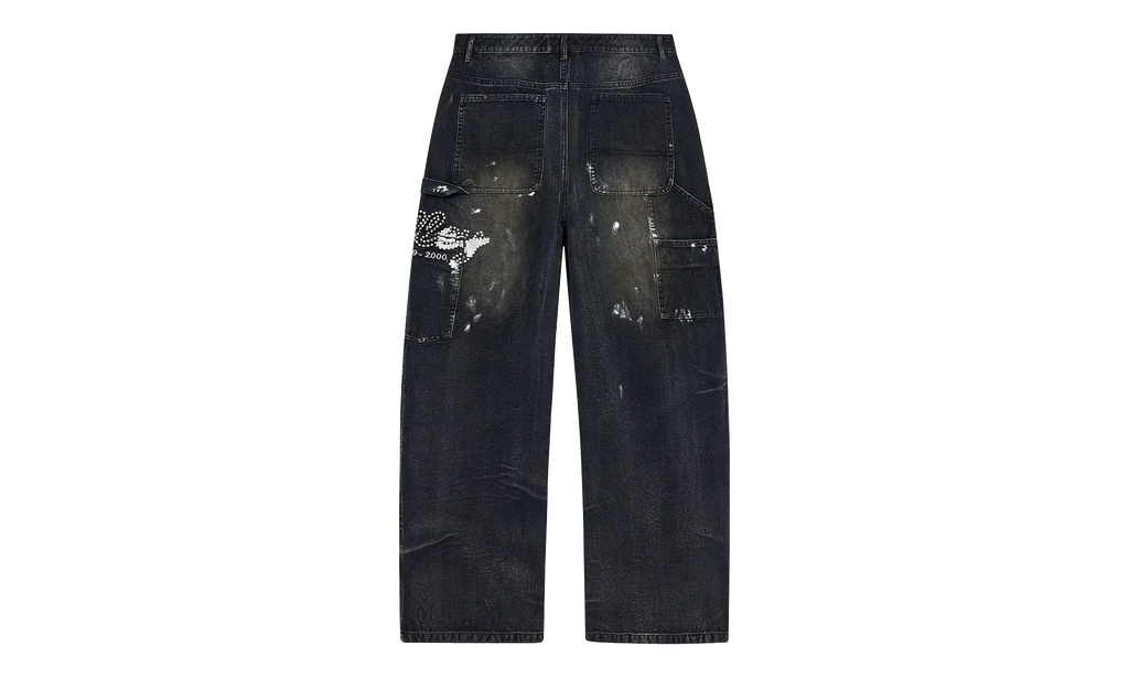 Daily Work Pants "Painted / Black" 11451 10005VFDWPP PAIN