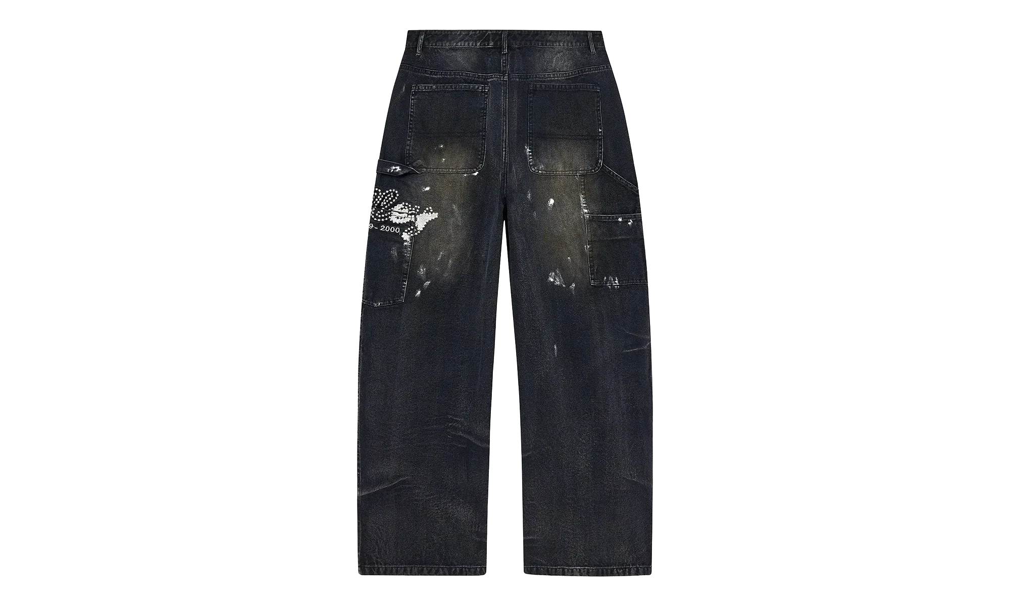 Daily Work Pants "Painted / Black" 11451 10005VFDWPP PAIN