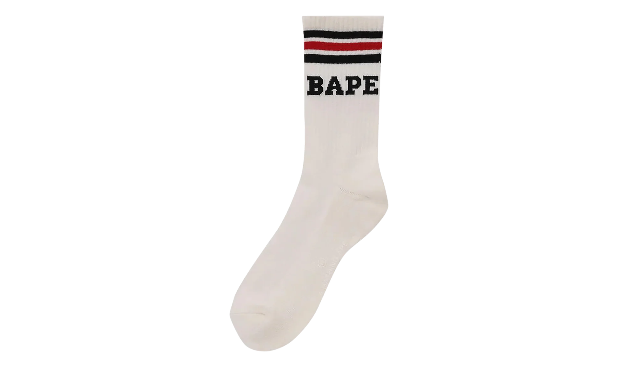 Stripe Socks "Black / Red" 1K80 184 003 BLACK RED