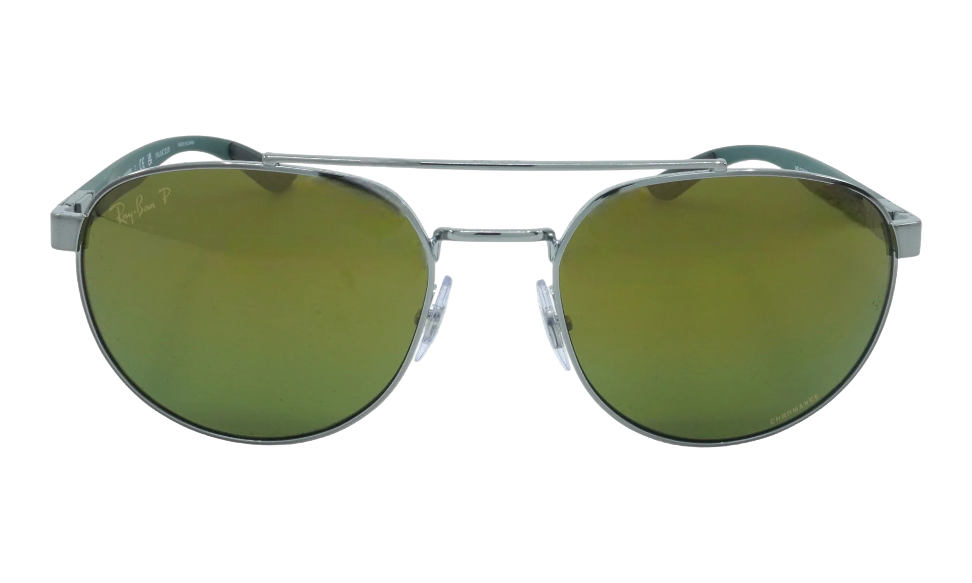Irregular Polarized Sunglasses "GUNMETAL" RB3736CH-926960_56