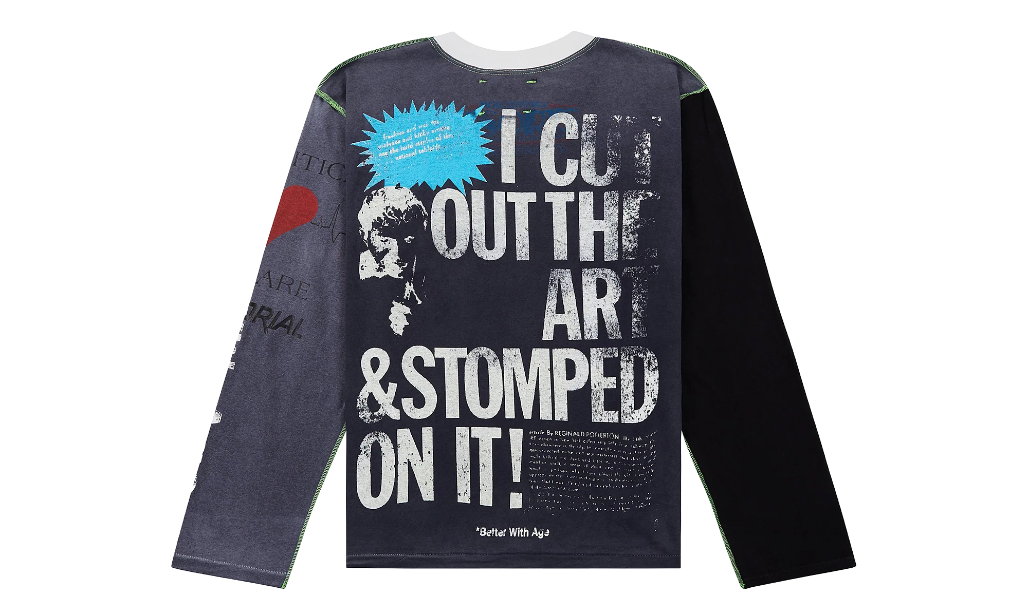 Rivka Reversible Long-Sleeve Tee "Its Critical" BWA68