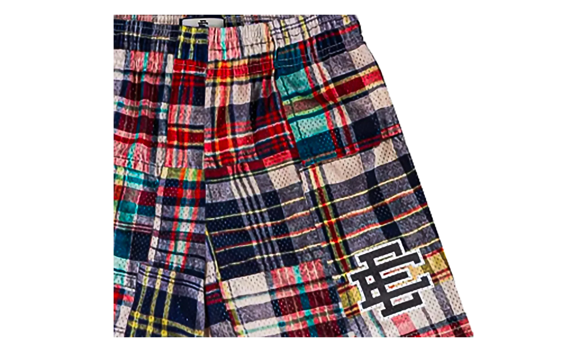 EE BASIC SHORT "Madras - Plaid/Grey EE" EE723