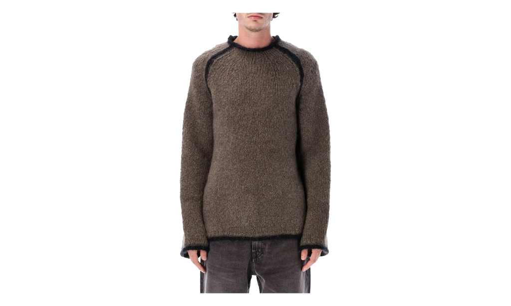 Rider Roundneck Sweater "Steel Mohair" M4253RS