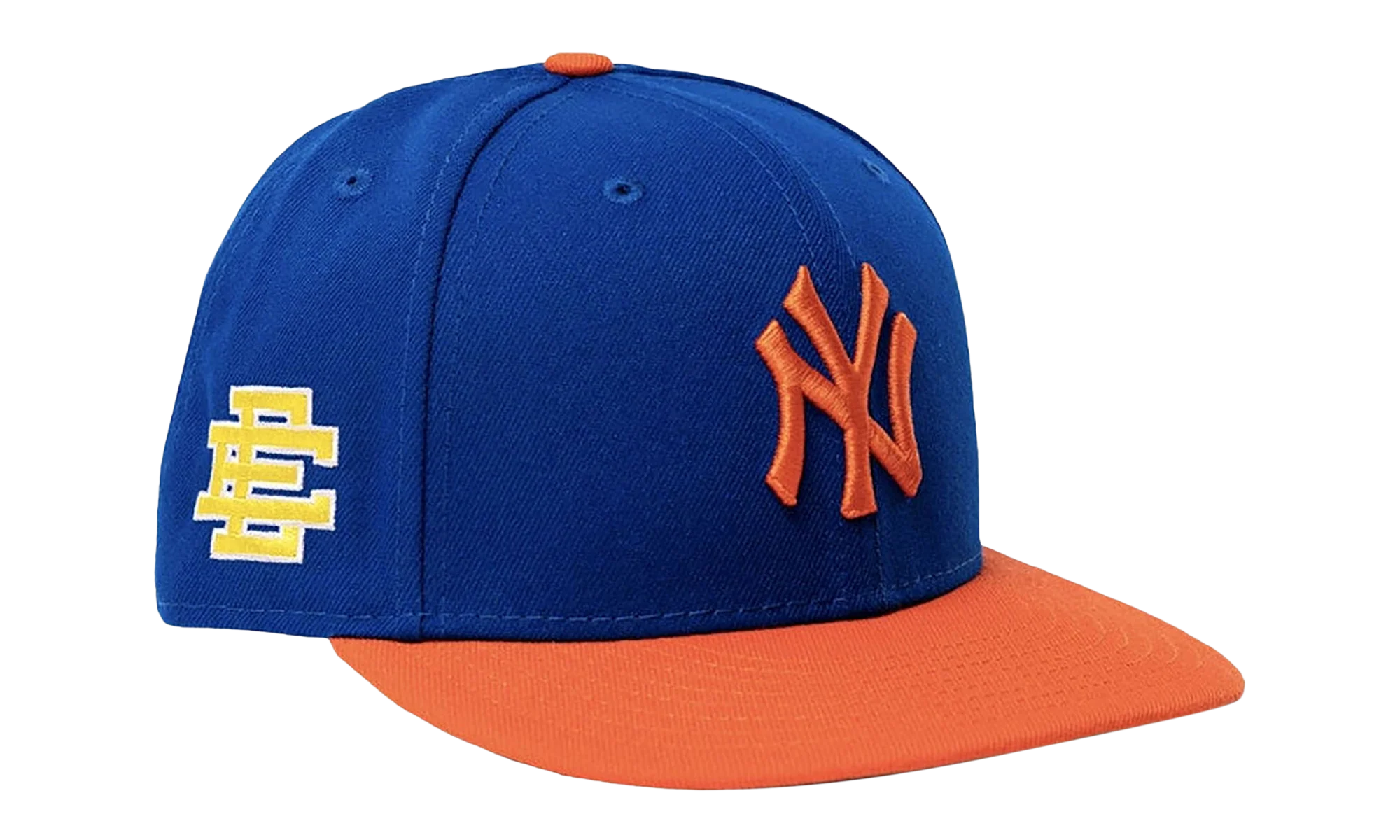59FIFTY MLB FW21 NY YANKEES FITTED HAT "ERIC EMANUEL - Royal/Team Orange" EE422