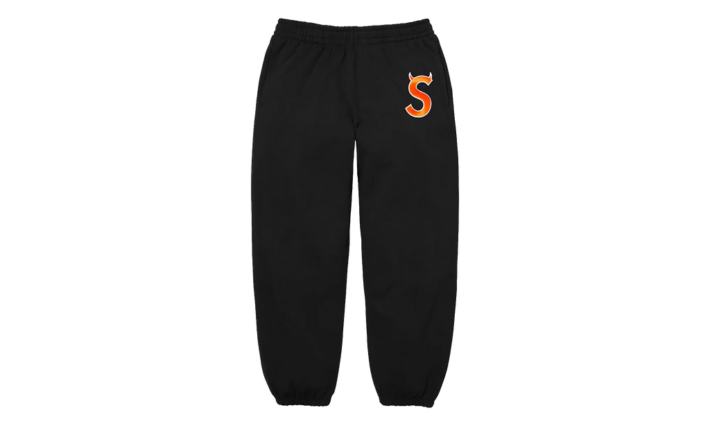 Devil S Logo Sweatpant "SS26 -Black" SU27320