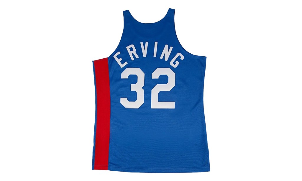 NBA Julius Erving Authentic Jersey "1973 New York Nets - Blue" 72263E973JUERV