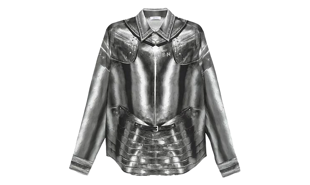 Armor Print Shirt "Steel" 839309QOABO1278