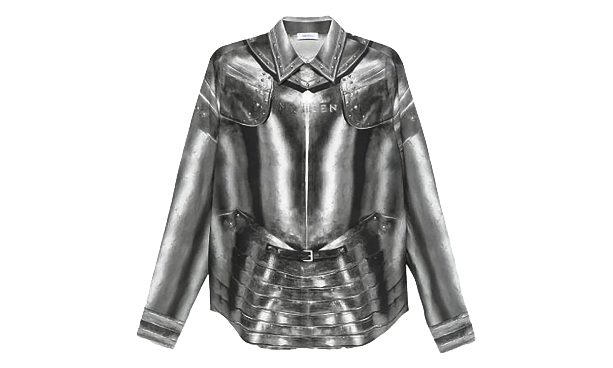 Armor Print Shirt "Steel" 839309QOABO1278