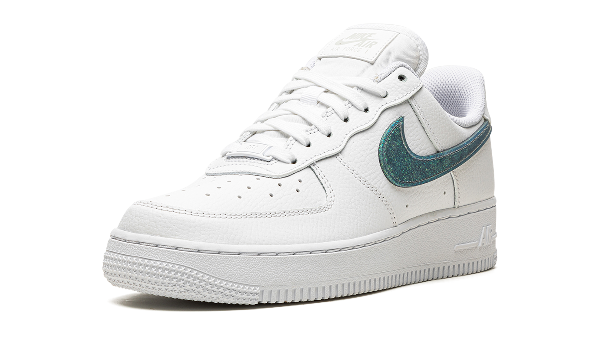 AIR FORCE 1'07 ESS WMNS"Glitter Swoosh - Celery" DH4407 100