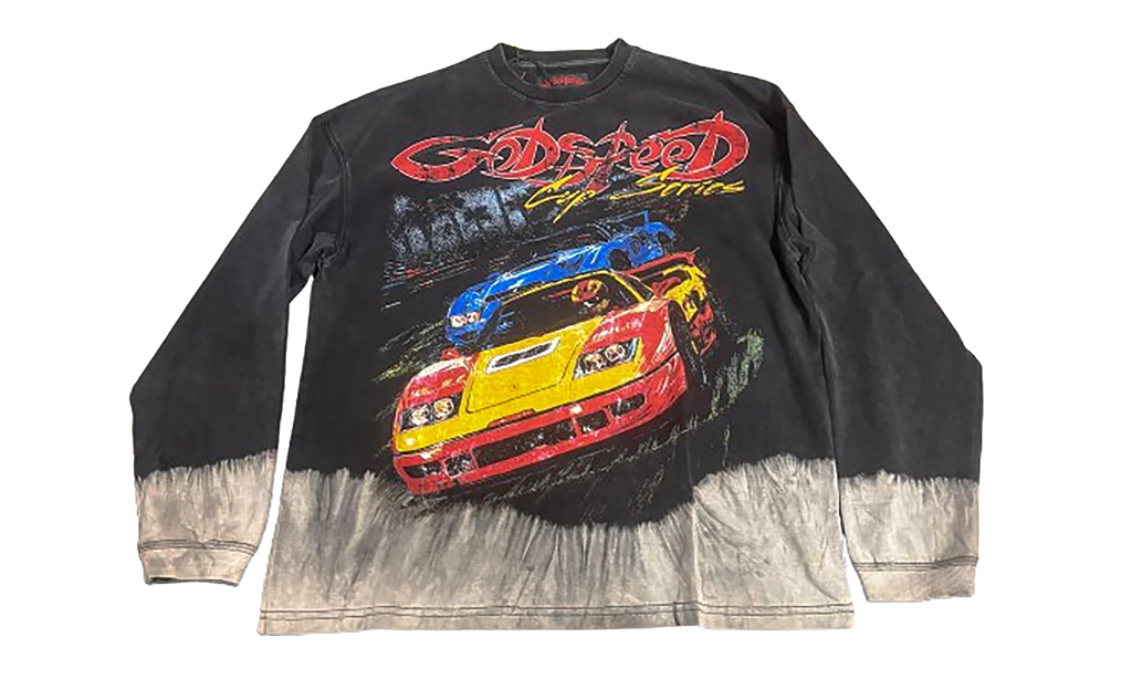 FTW Sweatshirt "Black Bleached Wash" GS058