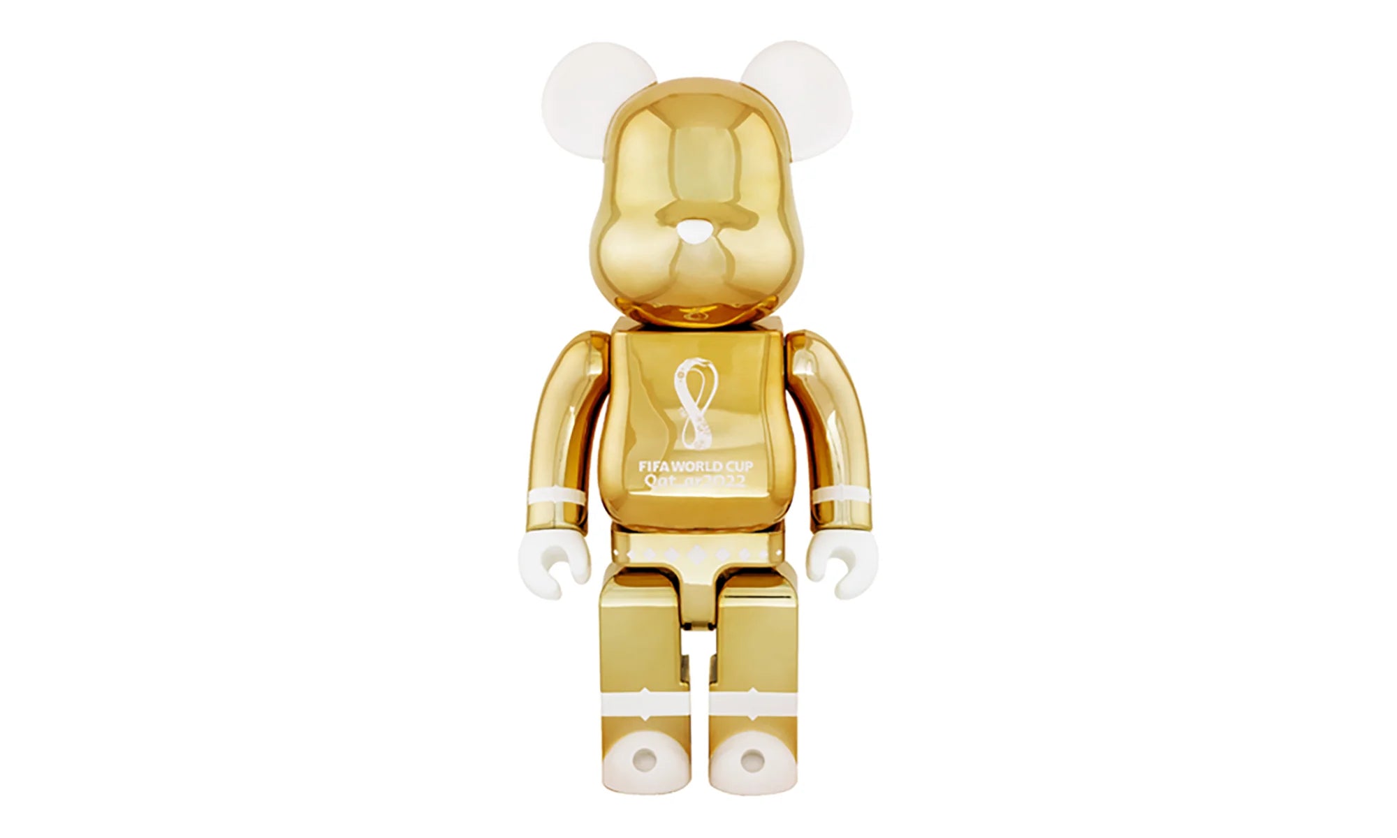 Bearbrick FIFA World Cup Qatar 2022 "Gold - 1000%" MEDI3038